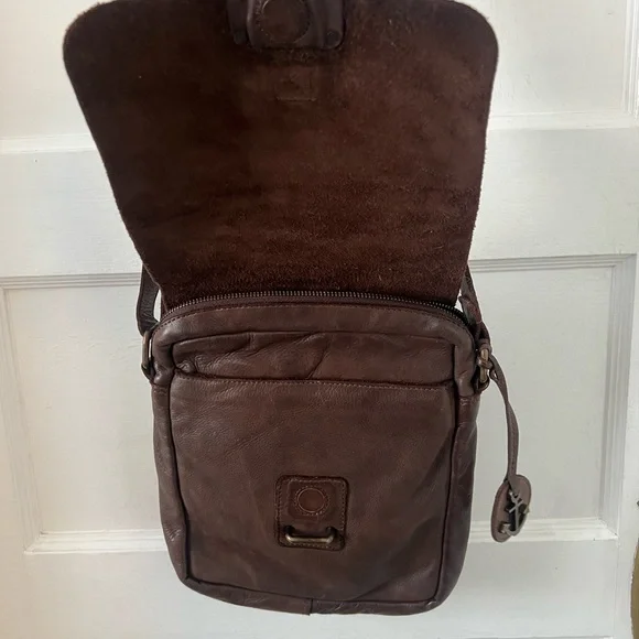 Harbour 2nd Dark Brown Leather Crossbody - Picture 4 of 7